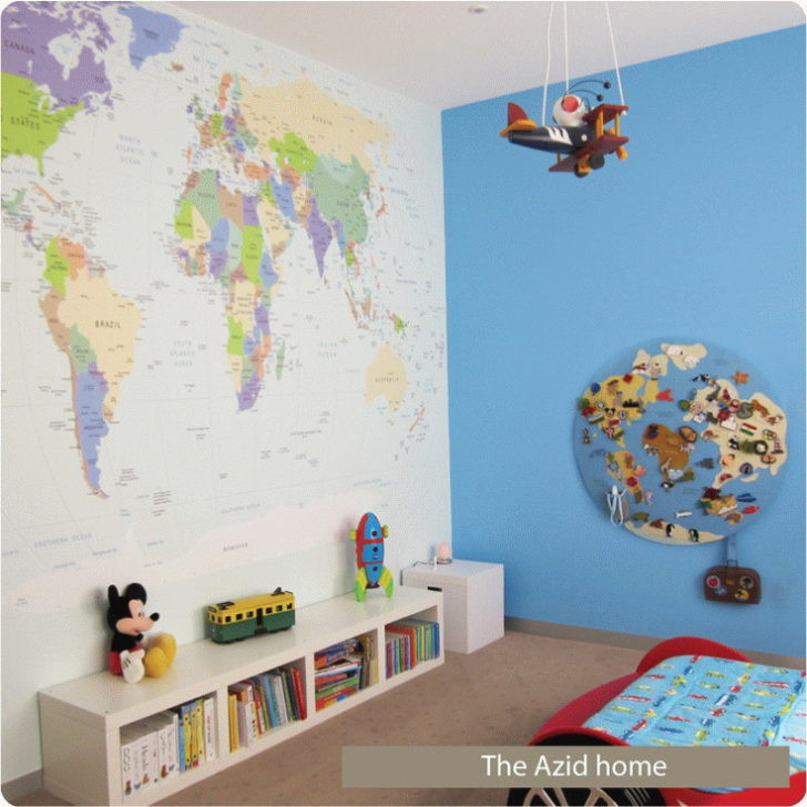 World Map Kids Room
 Download World Map Wallpaper Kids Room Gallery