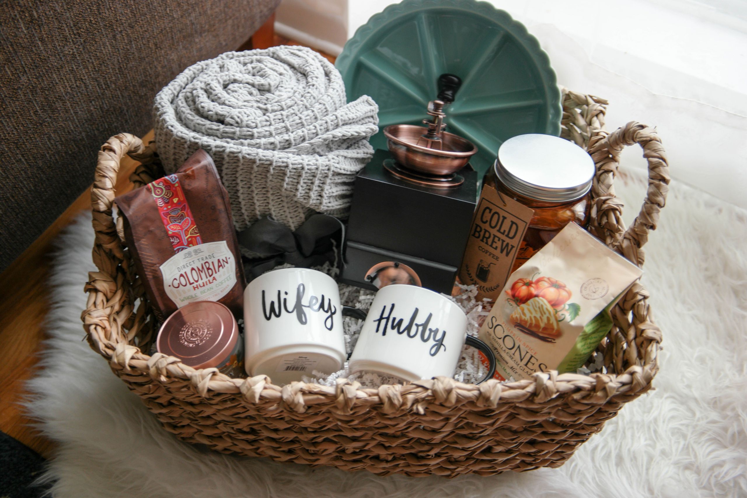 Xmas Gift Ideas For Couples
 A Cozy Morning Gift Basket A Perfect Gift For Newlyweds