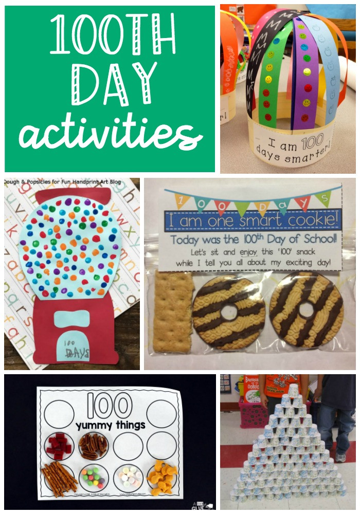 100 Day Activities For Preschoolers
 100th Day of School Ideas
