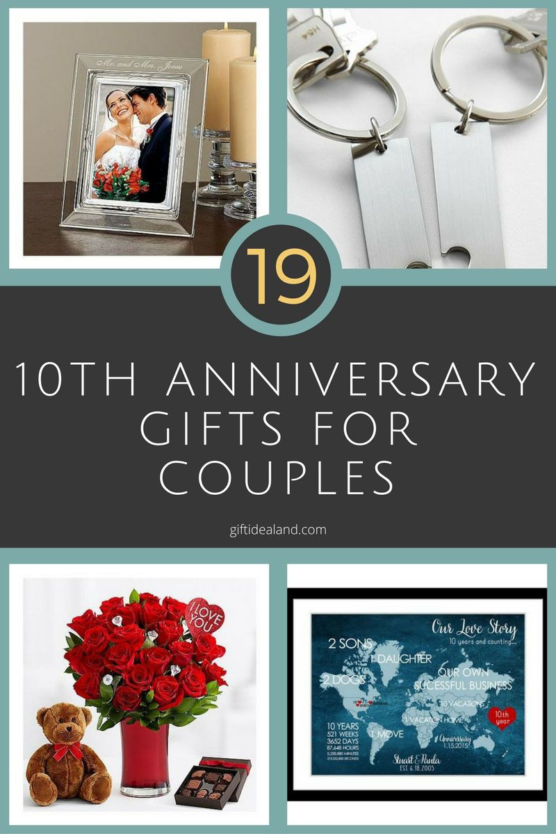 10Th Anniversary Gift Ideas For Husband
 26 Great 10th Wedding Anniversary Gifts For Couples