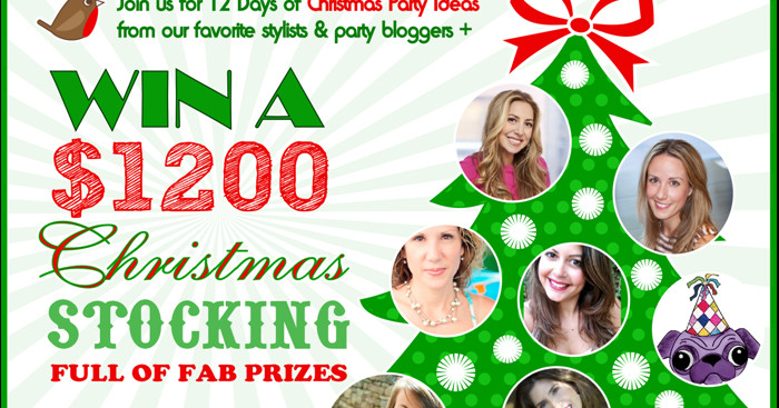 12 Days Of Christmas Party Ideas
 12 Days of Christmas Party Ideas & a $1200 Giveaway