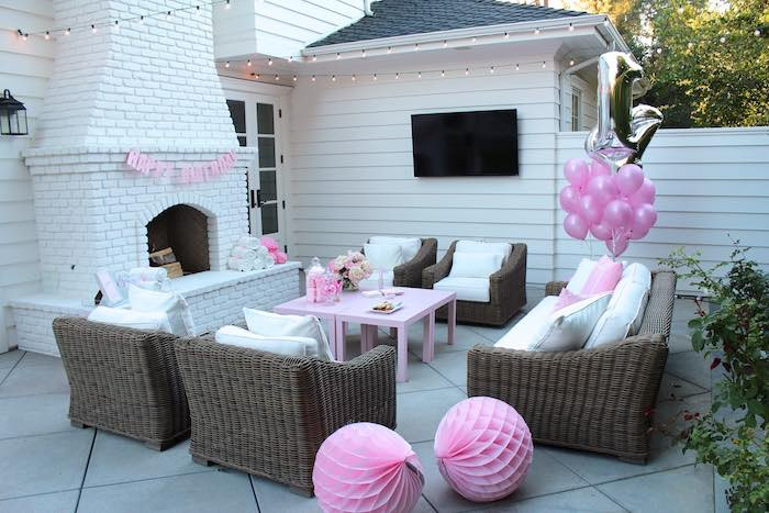 14Th Birthday Party Ideas
 Kara s Party Ideas Pretty In Pink 14th Birthday Party