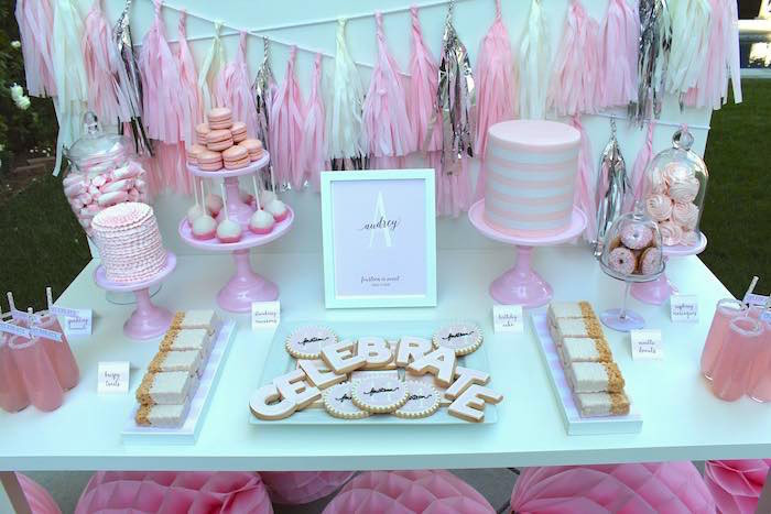 14Th Birthday Party Ideas
 Kara s Party Ideas Pretty In Pink 14th Birthday Party