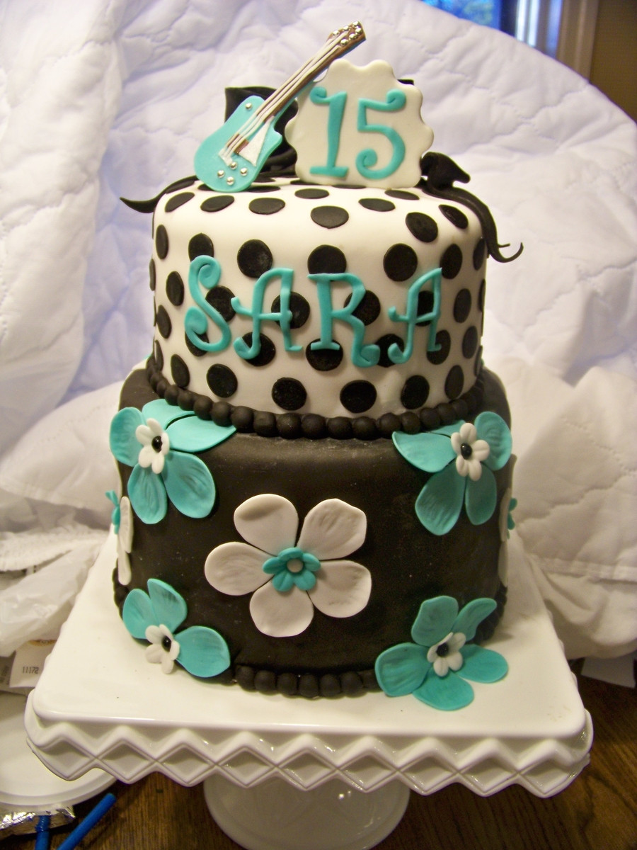 15 Birthday Cakes
 Sara s 15Th Birthday Cake CakeCentral