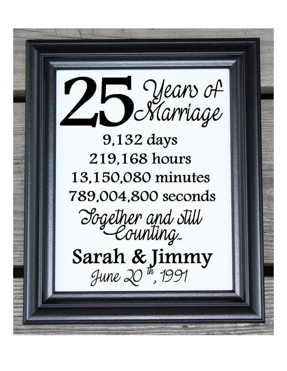 15 Year Wedding Anniversary Gift For Her
 25th Wedding Anniversary Cotton Print 25th Wedding Gift 25