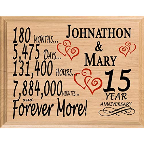 15 Year Wedding Anniversary Gift For Her
 15th Year Wedding Anniversary Gift Amazon