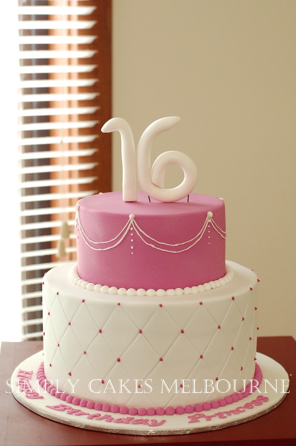 16th Birthday Cakes
 Simply Cakes Melbourne Princess cake themed for 16th birthday