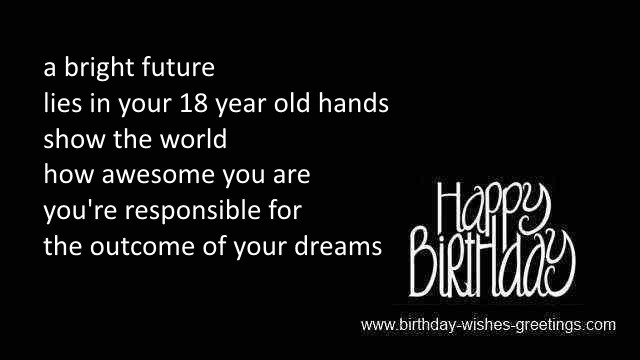 18 Years Old Birthday Quotes
 FUNNY 18TH BIRTHDAY QUOTES FOR BROTHER image quotes at