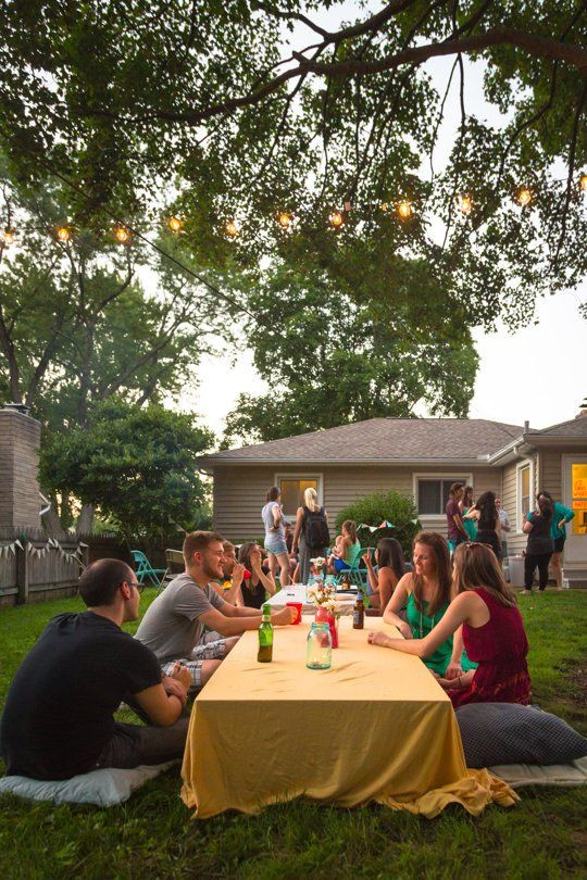 18Th Birthday Backyard Party Ideas
 A Backyard S’mores Party