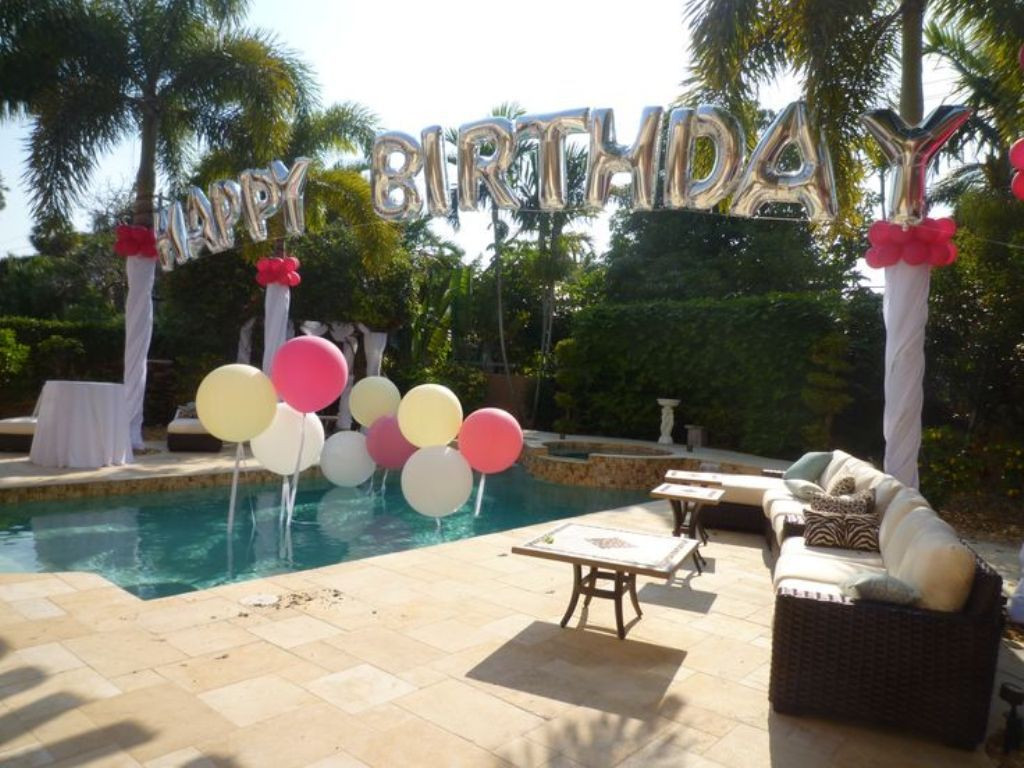 18Th Birthday Backyard Party Ideas
 Pool Party Decorations For Kids in 2019