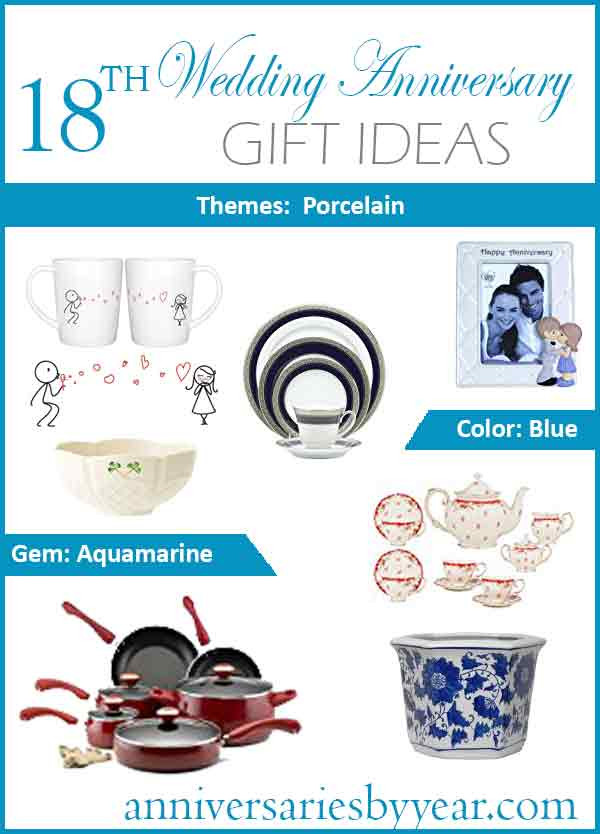 18Th Wedding Anniversary Gift Ideas
 18th Anniversary Eighteenth Wedding Anniversary Gift Ideas