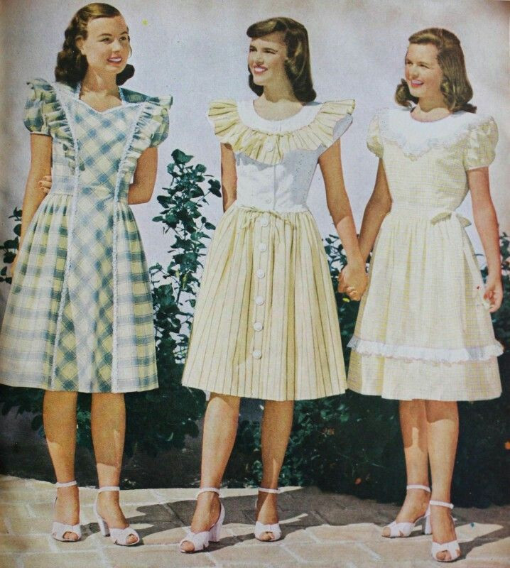 1940S Kids Fashion
 Пин от пользователя Алекей Попов на доске Платья купальные