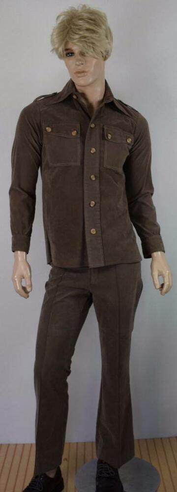 1970'S Mens Hairstyles
 Vtg 1970 s Men s Ultra Suede DiScO LEISURE Suit BeLL