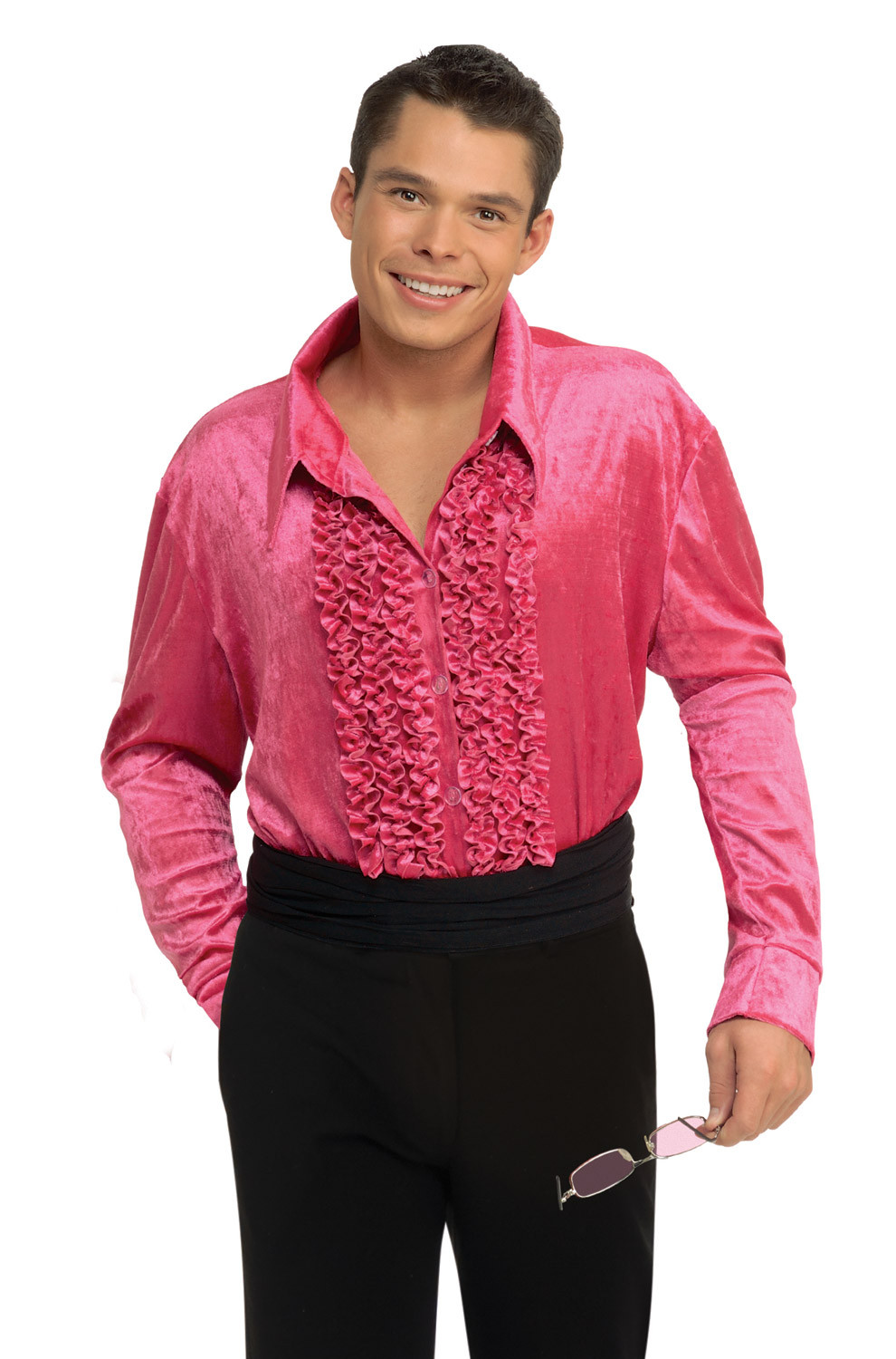 1970'S Mens Hairstyles
 Velvet 1970 s Men Adult Disco Shirt Pink