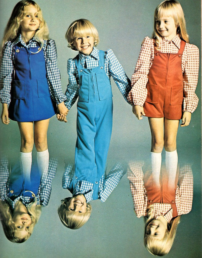 1970S Kids Fashion
 The 1970s 1974 Style Pattern Book kids fashion