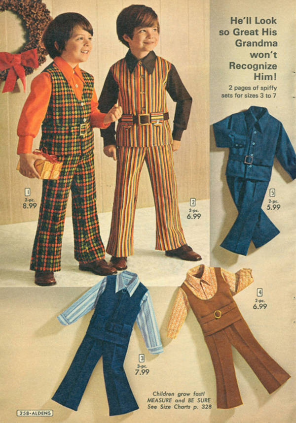 1970S Kids Fashion
 Killer boys fashions from the 1970s Boing Boing
