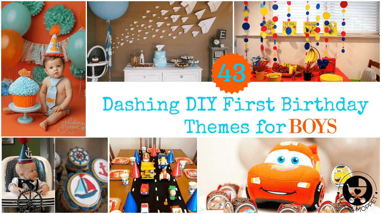 1st Birthday Boy Decorations
 43 Dashing DIY Boy First Birthday Themes