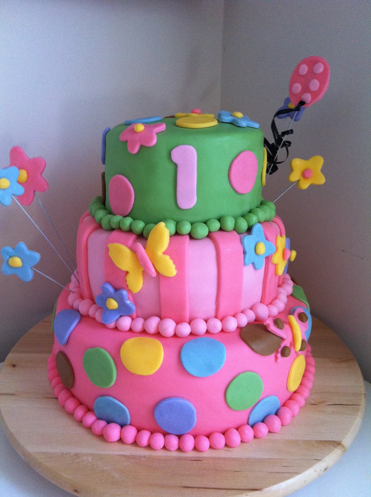 1st Birthday Cakes Girl
 Sweetness by D 1st Birthday Cakes for girls