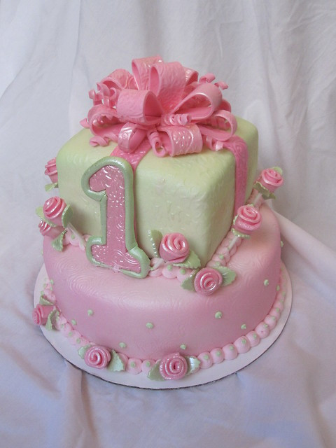 1st Birthday Cakes Girl
 1st first birthday cake girl