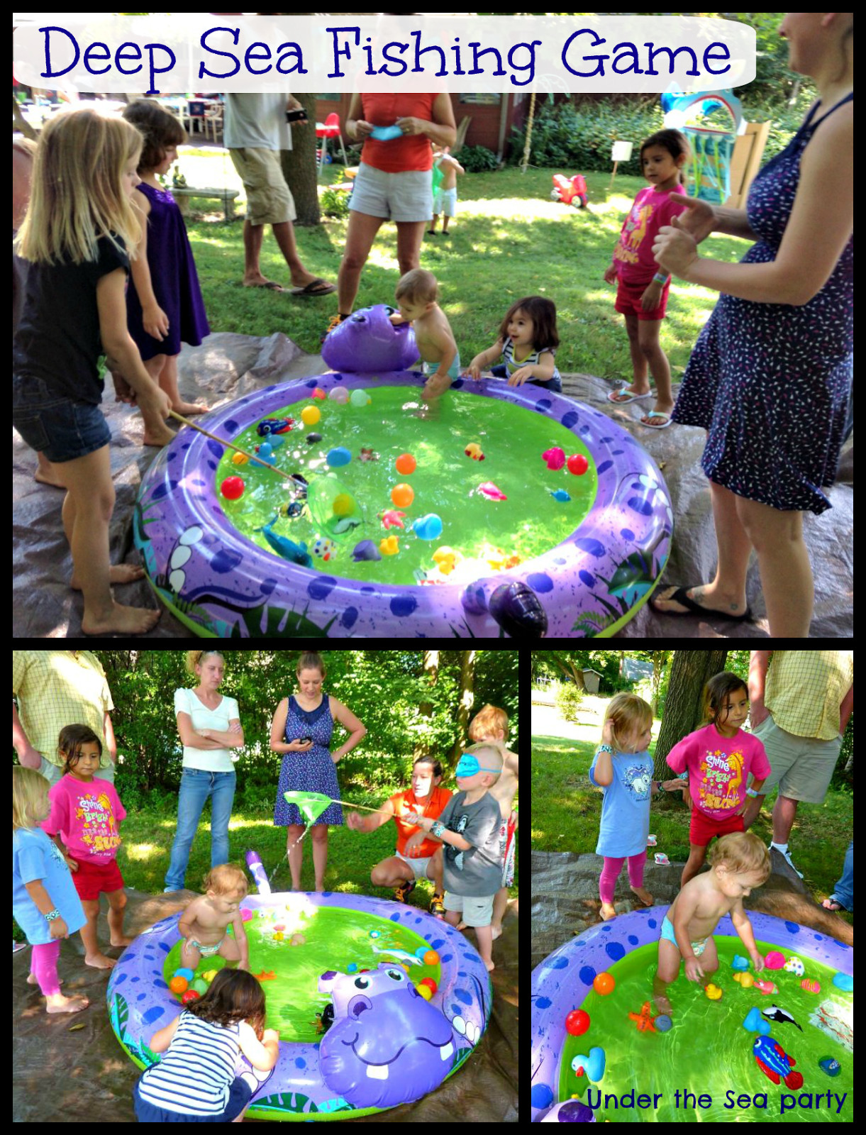 1st Birthday Party Activities
 The Everyday Momma First Birthday Under the Sea Games