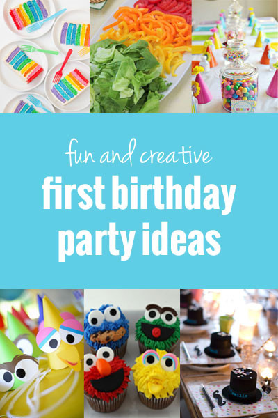 1st Birthday Party Activities
 Fun and Creative First Birthday Party Ideas