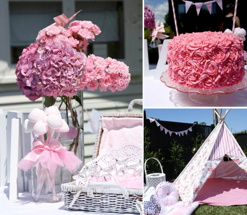 1st Birthday Party
 Kara s Party Ideas Fairy Girl Pink 1st Birthday Party