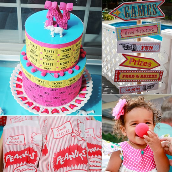 1St Birthday Summer Party Ideas
 Summer Circus Birthday Party