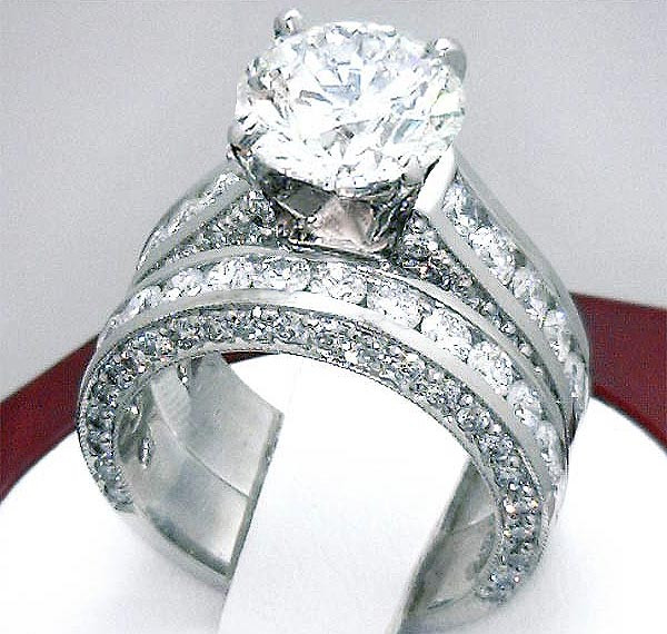 2 Carat Wedding Rings
 3 2 Carat Diamond Engagement Ring Mount & Wedding Band