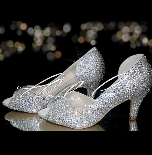 2 Inch Wedding Shoes
 2 5 inch Charlie Co wedding shoe