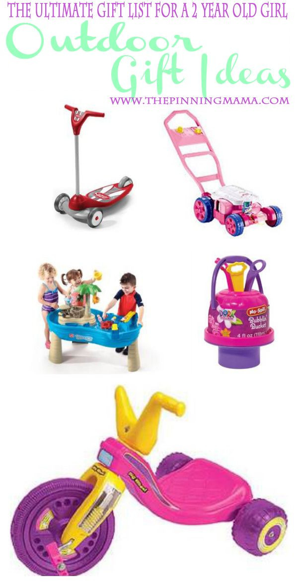 2 Year Old Birthday Gift Ideas
 Outdoor Gift Ideas for a 2 Year Old Girl