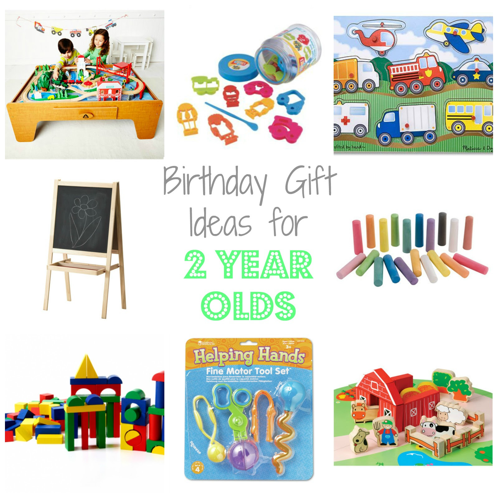 2 Year Old Birthday Gift Ideas
 Birthday Gift Ideas for Two Year Olds