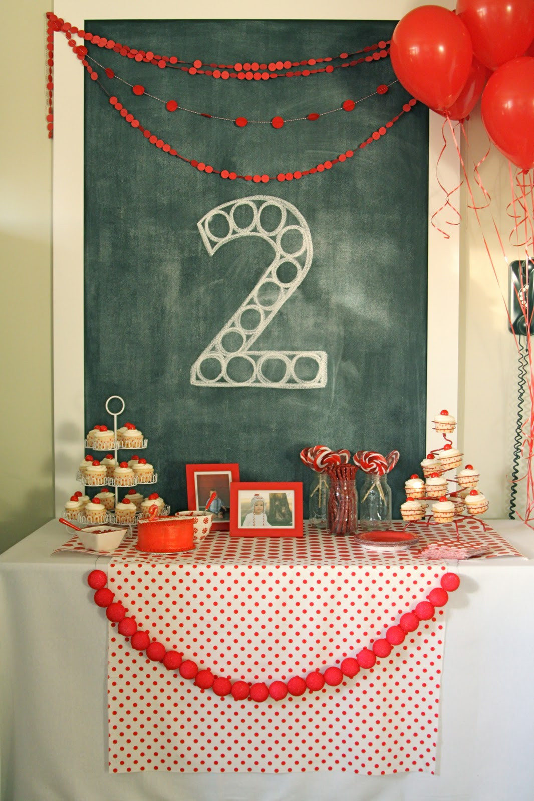 2 Year Old Birthday Party Themes
 red ball party levi’s second birthday The Macs