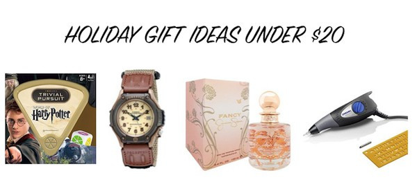 $20 Holiday Gift Ideas
 Holiday Gift Ideas Under $20 For The Whole Family
