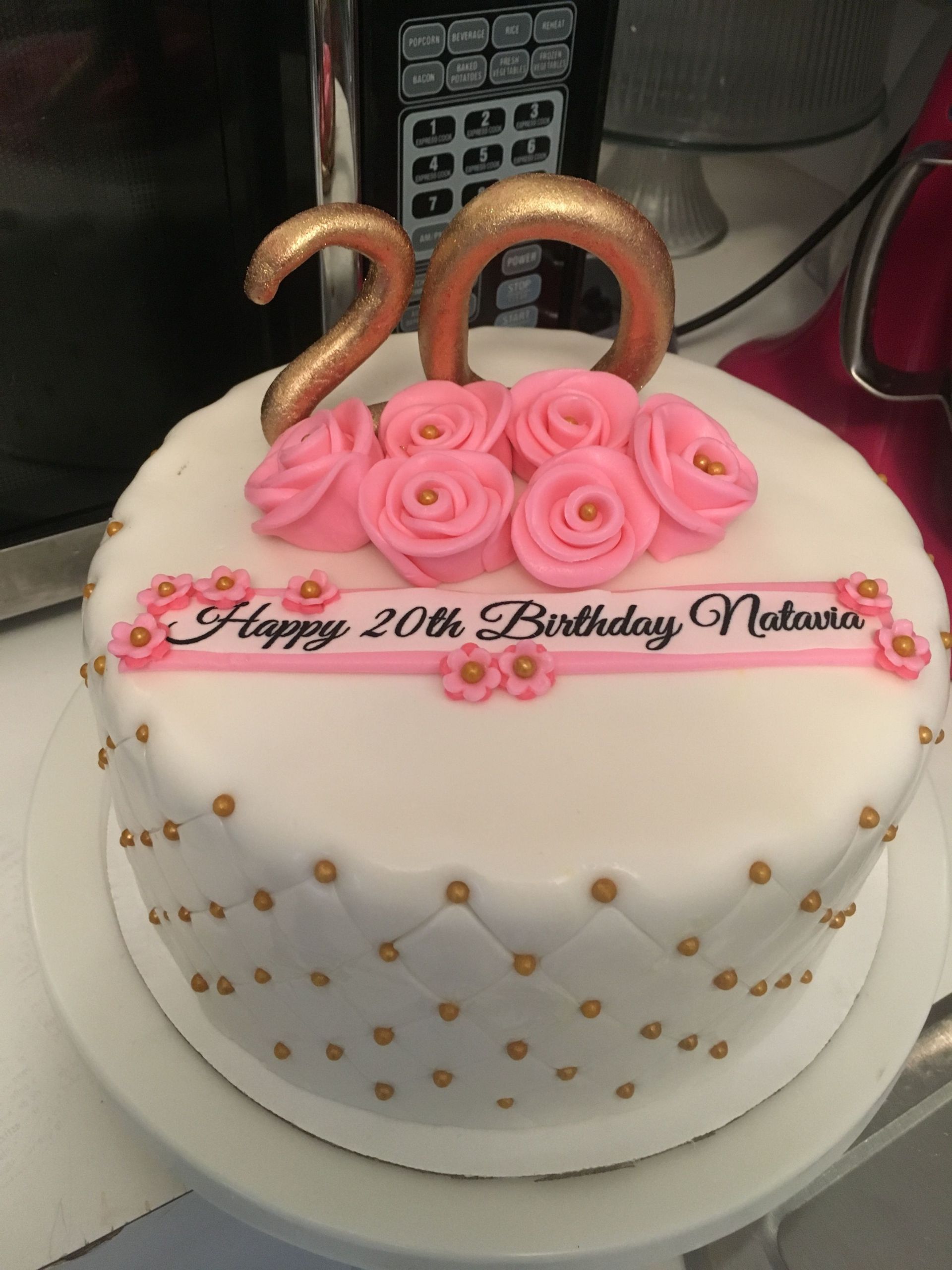 20th Birthday Cakes
 Happy 20th Birthday Cake in 2019
