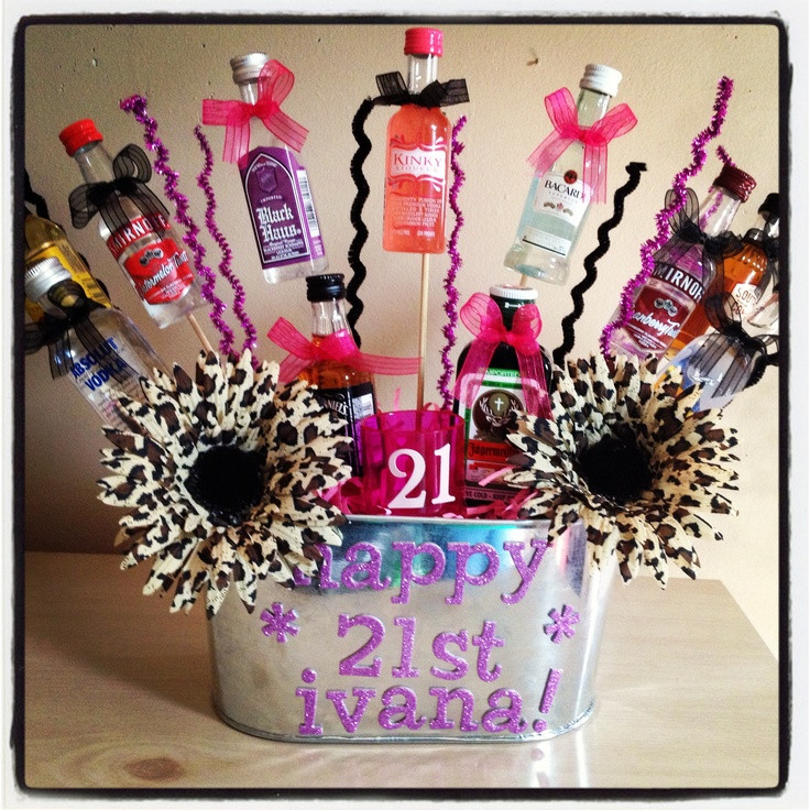 21 Birthday Gifts
 25 unique 21st birthday bouquet ideas on Pinterest