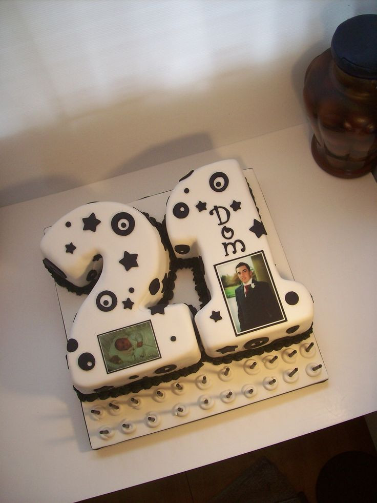 21st Birthday Cakes For Guys
 14 best images about Non alcoholic 21st birthday ideas on
