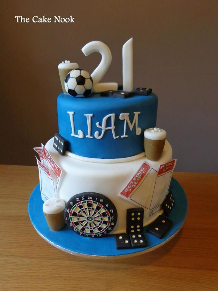 21st Birthday Cakes For Guys
 Man s 21St Birthday Cake CakeCentral