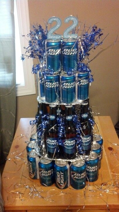 21st Birthday Decorations For Him
 Awesome idea for a guys birthday Using this for my