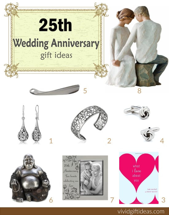 25 Year Anniversary Gift Ideas For Her
 25th Wedding Anniversary Gift Ideas Vivid s Gift Ideas
