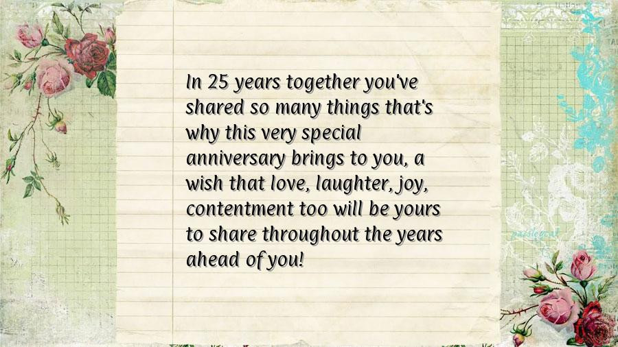 25Th Anniversary Quotes
 25th Work Anniversary Quotes QuotesGram