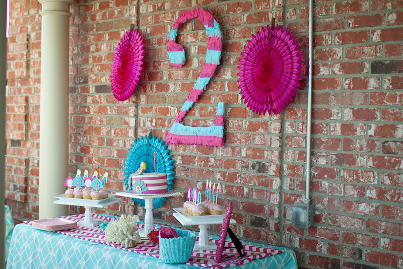 2nd Birthday Decorations
 Kara s Party Ideas Mermaid 2nd Birthday Party