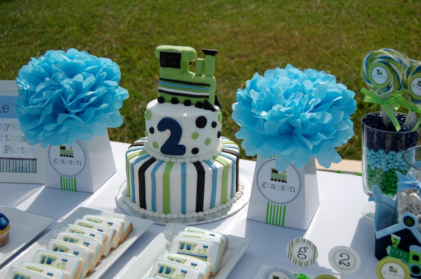 2Nd Birthday Party Ideas For Boys
 The TomKat Studio New to the Shop Vintage Train