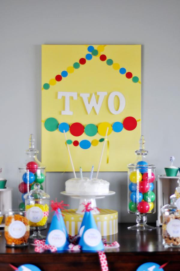 2Nd Birthday Party Ideas For Boys
 Kara s Party Ideas Ball Toy Circle Themed Boy 2nd Birthday