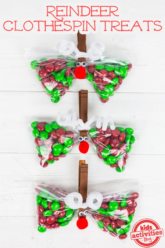 2Nd Grade Holiday Party Ideas
 Christmas Party Favor Reindeer Treat Bags