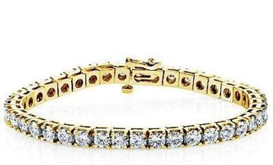 3 Carat Tennis Bracelet
 3 00 Carat T W Yellow Gold Diamond Tennis Bracelet