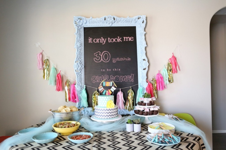 30 Year Birthday Party Ideas
 Celebrate In Style With These 50 DIY 30th Birthday Ideas