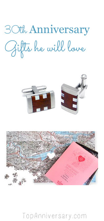 30Th Anniversary Gift Ideas For Husband
 30th Wedding Anniversary Gifts For Your Husband