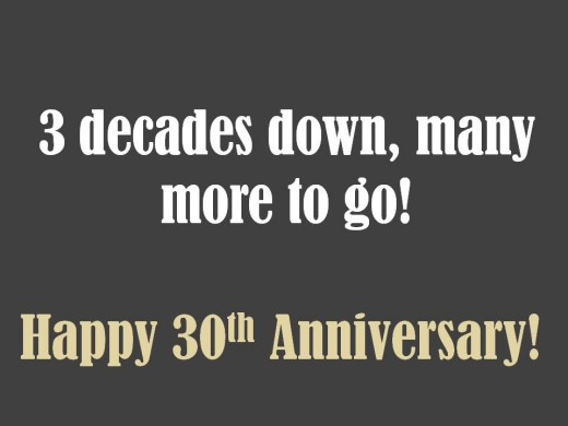 30Th Anniversary Quotes
 30th Anniversary Quotes QuotesGram