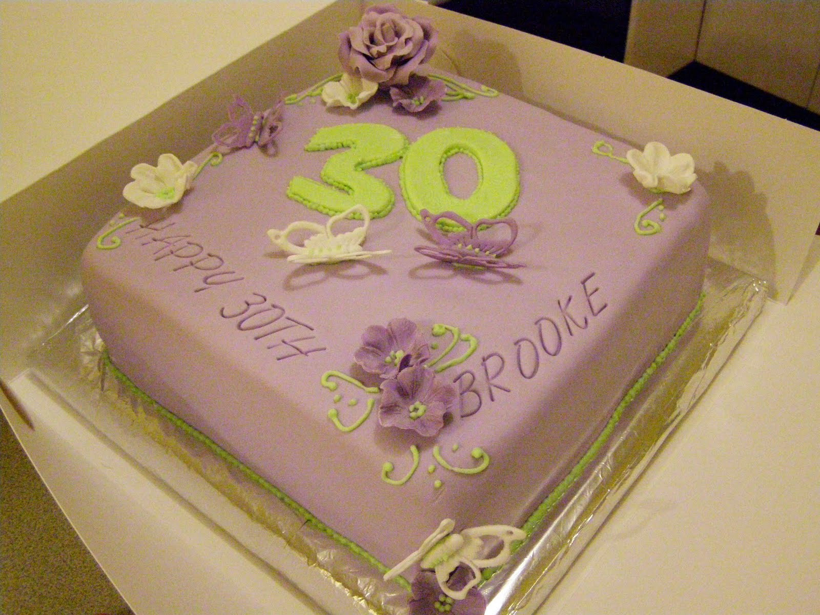 30th Birthday Cake Ideas For Her
 Sweet Mumma s Cupcakes Brooke s 30th Birthday Cake