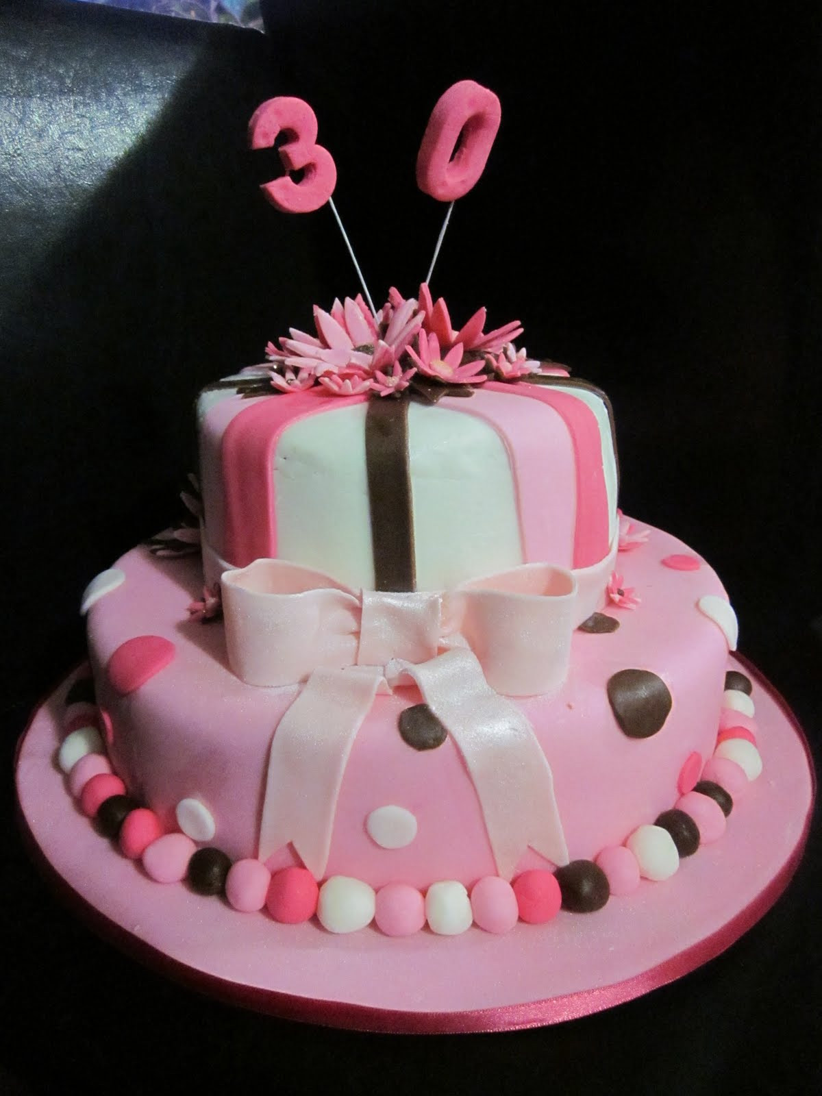 30th Birthday Cake Ideas For Her
 Deb s Cakes and Cupcakes Females 30th Birthday Cake